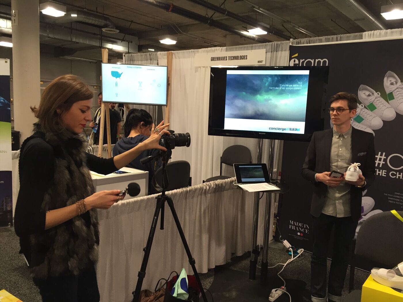 CES 2016 : interview filmée sur le stand