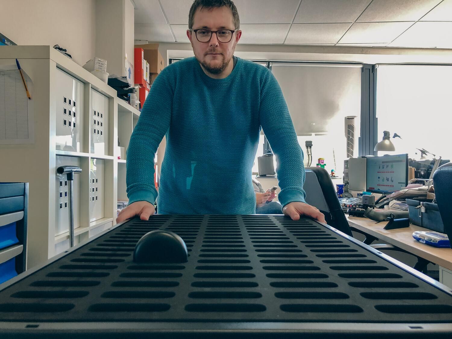 Un plateau du chariot, 50 emplacements