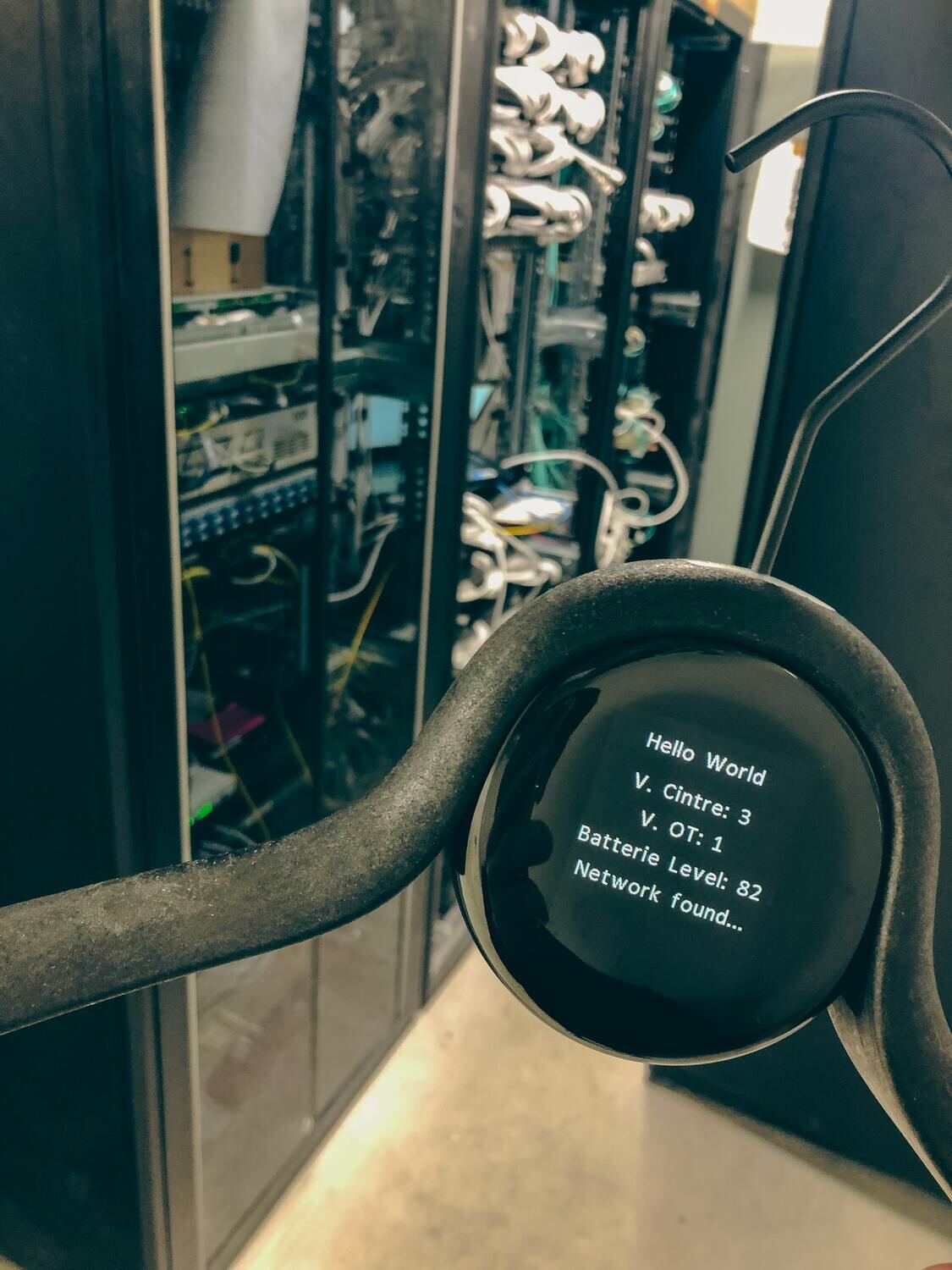 Network found : le cintre a rejoint le réseau Thread