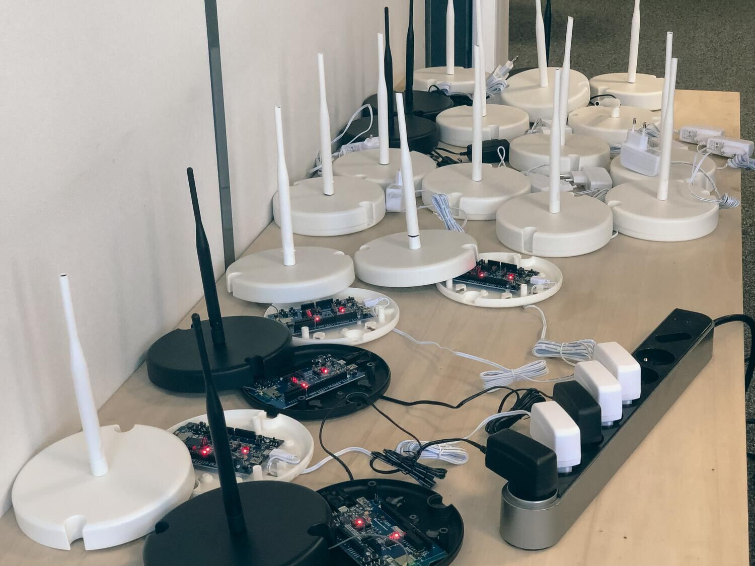 Les routeurs Thread en test au bureau