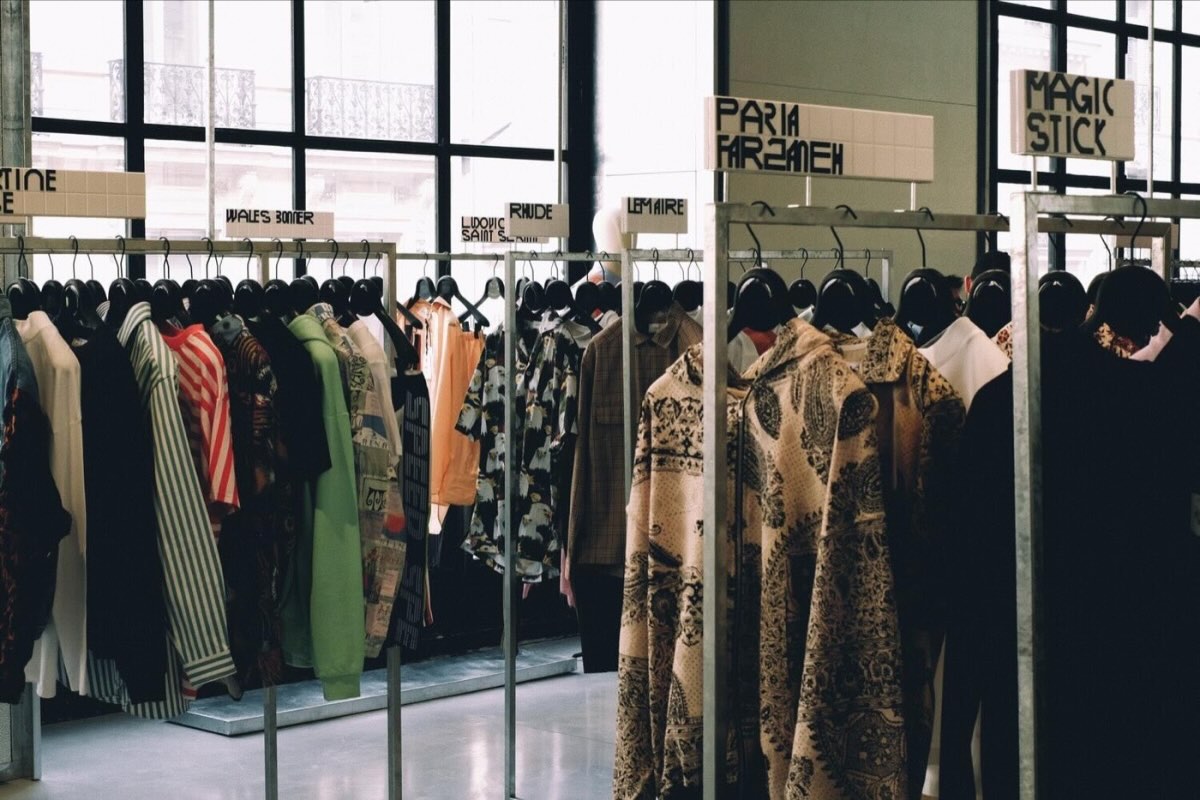 Le même magasin, une fois ouvert