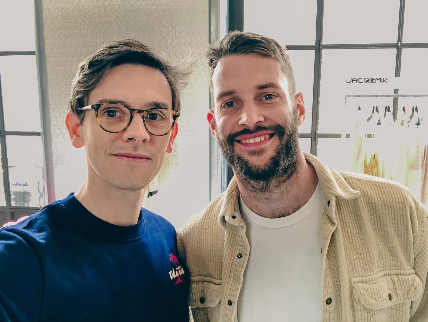 Avec Simon Porte Jacquemus