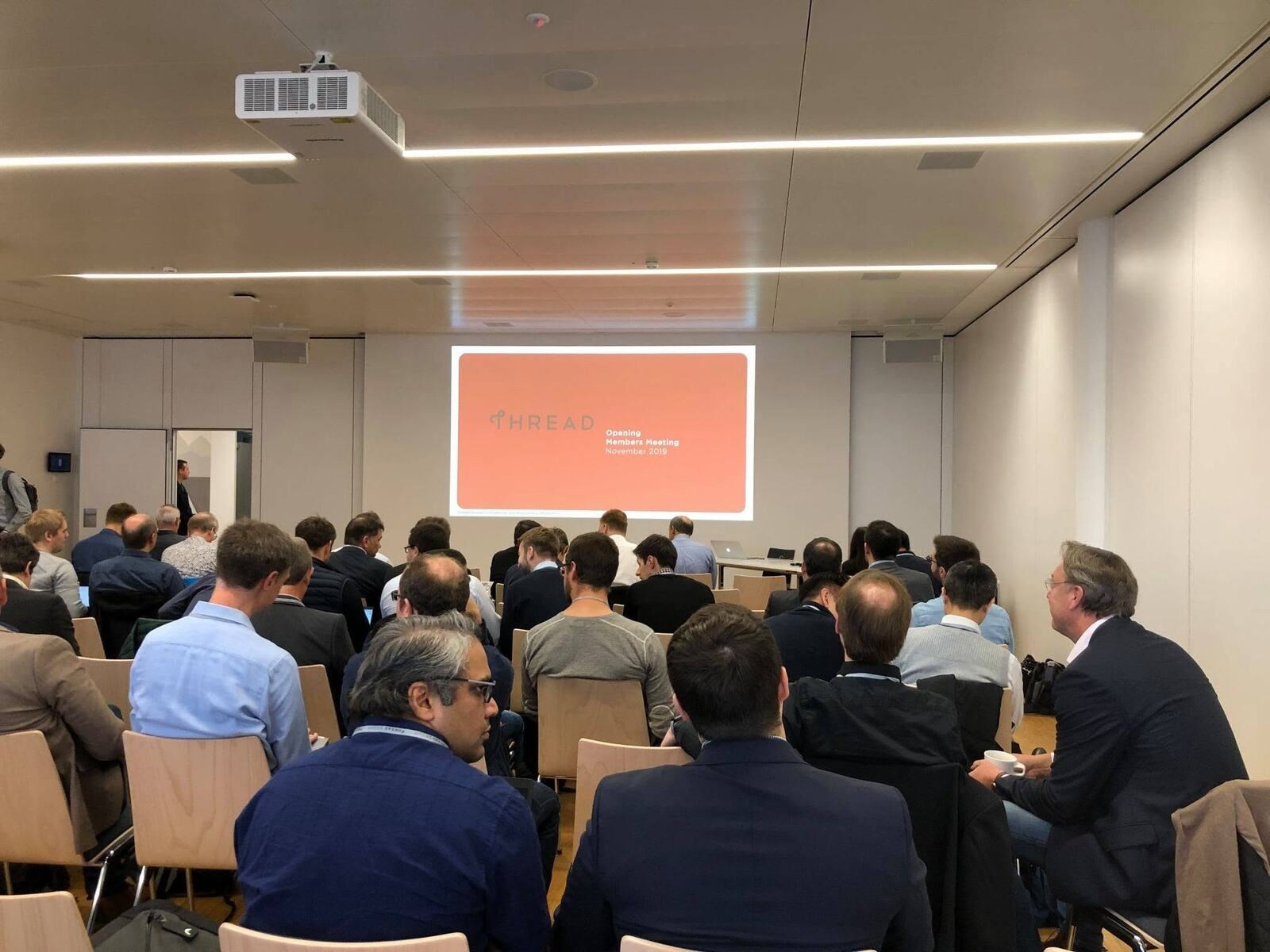 Zoug : la salle du Thread Group Member Meeting